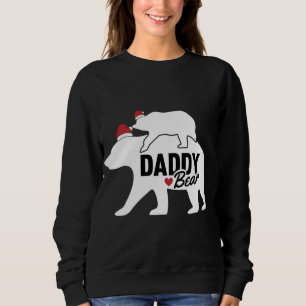 Sudadera Papi Navidades De Oso Cutan X-Mas Dad Son Hija M