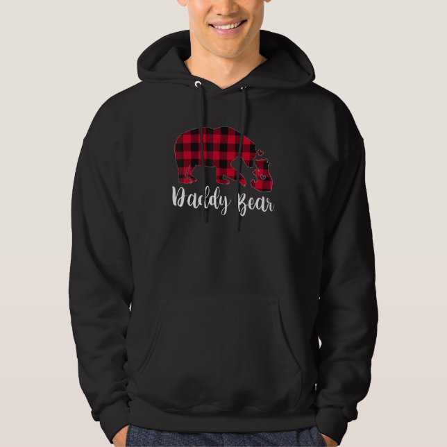Sudadera Papi Oso Pajama Red Buffalo Tapado (Anverso)