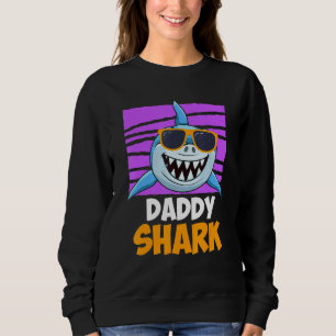 Sudadera Papi Shark Papa Shark padre