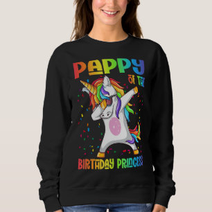 Sudadera Papía De La Princesa De Cumpleaños Dabbing Unicor