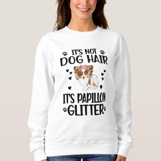 Sudadera Papillon Dog Lover Regalos Papillon Mom Dog Dueño (Anverso)
