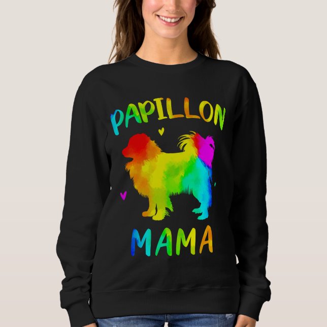 Sudadera Papillon Mama Colorful (Anverso)