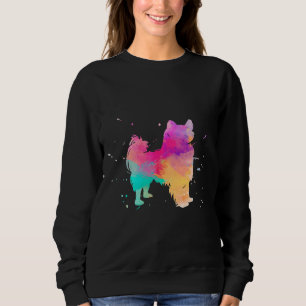 Sudadera Papillon Watercolor Paint Splat