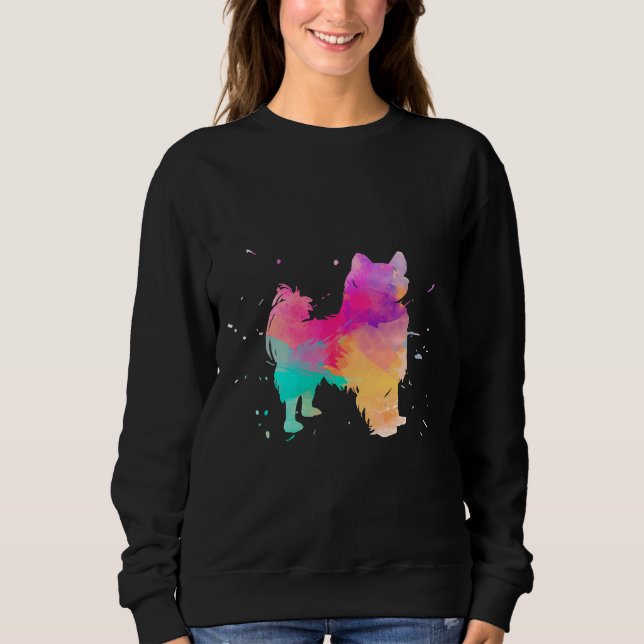 Sudadera Papillon Watercolor Paint Splat (Anverso)