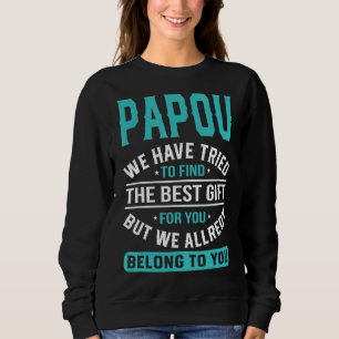 Sudadera Papou hemos tratado de encontrar el mejor día del 