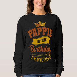 Sudadera Pappie De La Princesa Nacida Fiesta Bday Celebra