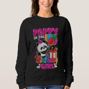 Sudadera Pappy Of The Panda Bear Birthday Animal Lover Boys