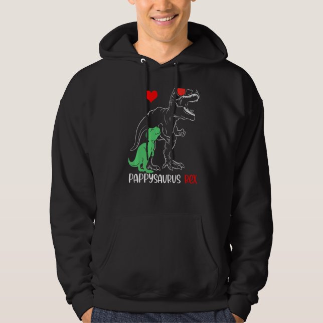 Sudadera Pappysaurus Daddy Rex Autism Awareness Orud Dad (Anverso)