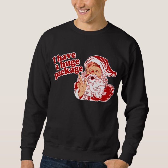 Sudadera Paquete enorme de Santas (Anverso)