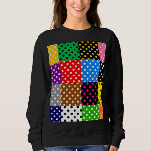 Sudadera Paquetes multicolores Quilt Polka Dots