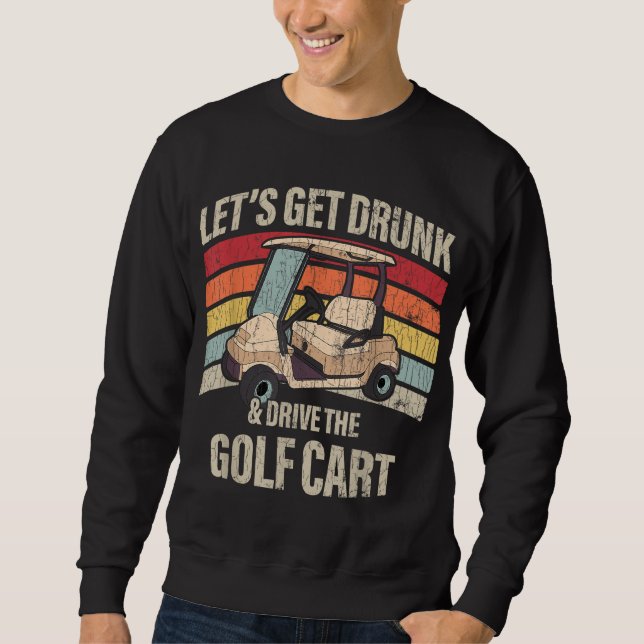 Sudadera Par Fiesta Par Funny Golf Partee (Anverso)
