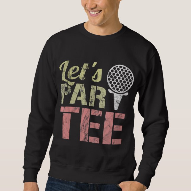 Sudadera Par Funny Fiesta ParPun Golf Gift (Anverso)
