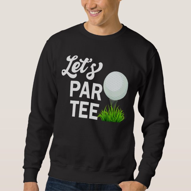 Sudadera Par Golf Ball Golf (Anverso)