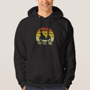 Sudadera Par Tee Time Partee Retro Golf Cart Golf Playe