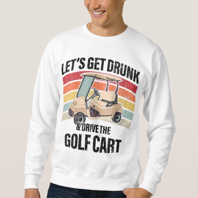 Sudadera Par Vamos Fiesta Golf Chiste Funny Golf (Anverso)