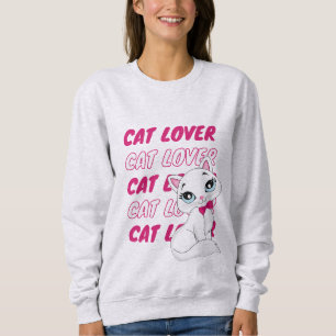 Sudadera para amante de gatos lindos – Gato de dib