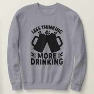 Sudadera para Amantes de la Cerveza con Ironía sob