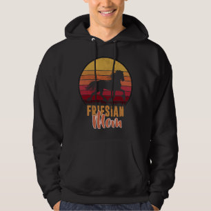 Sudadera Para amantes de los caballos Frisian- Madre Frisia