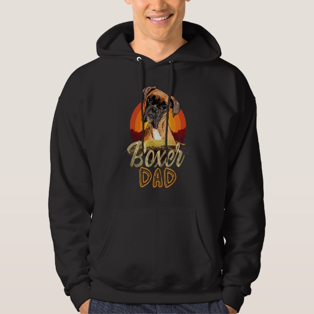 Sudadera Para Boxer Lover Boxer Dad (Anverso)