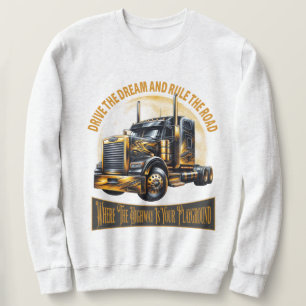Sudadera para conductor de camión semirremolque