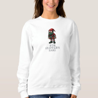 Sudadera Para el jumper del gnomo de la flor
