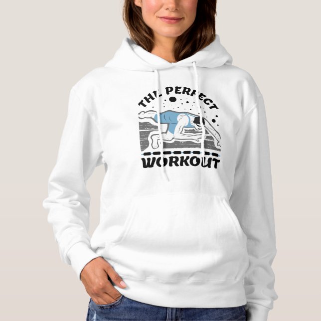 Sudadera Para El Nadador: La Fina Perfecta (Anverso)