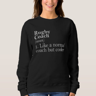 Sudadera Para Entrenador De Rugby De Definición De Coach