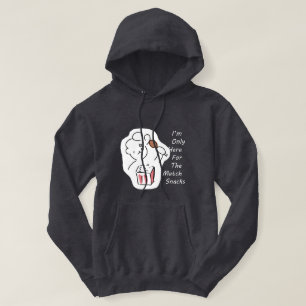 Sudadera para fanático tonto del fútbol - Estoy aq