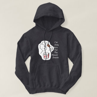 Sudadera para fanático tonto del fútbol - Estoy aq