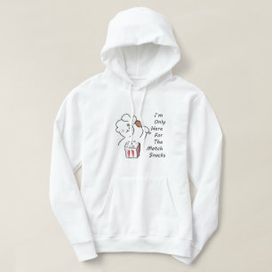 Sudadera para fanático tonto del fútbol - Estoy aq
