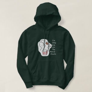 Sudadera para fanático tonto del fútbol - Estoy aq