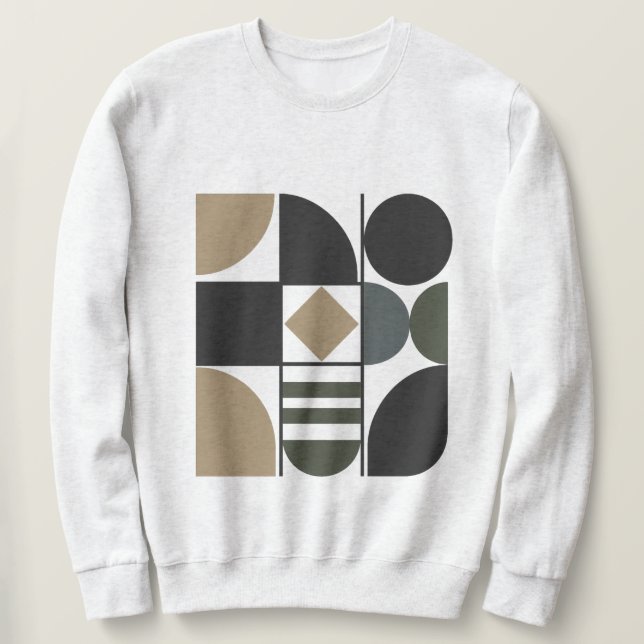 Sudadera para hombre con formas surtidas (Anverso del diseño)