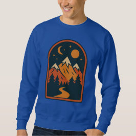 Sudadera para hombre con paisaje celestial