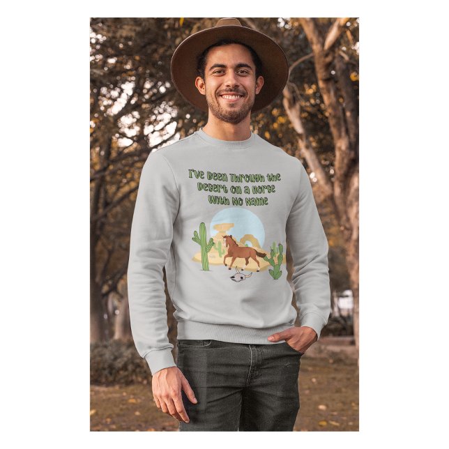 Sudadera para hombre Horse With No Name (A Horse With No Name)