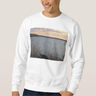Sudadera para hombre Lake Shore Sunset