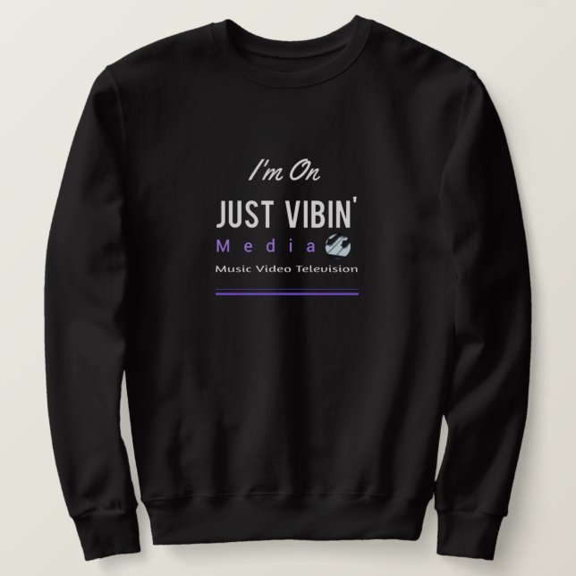 Sudadera para hombre Men's Just Vibin' Media Artis (Anverso del diseño)