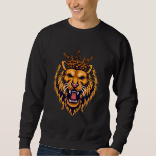 Sudadera para hombre Royal Crown Lion King