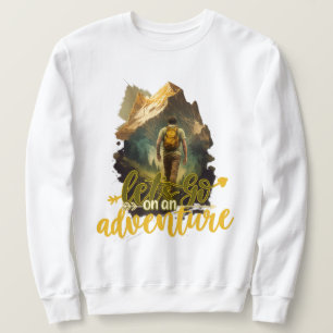 Sudadera para hombre Vamos de aventura   Montaña