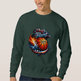 Sudadera Para Hombres De Baloncesto Motivacional J