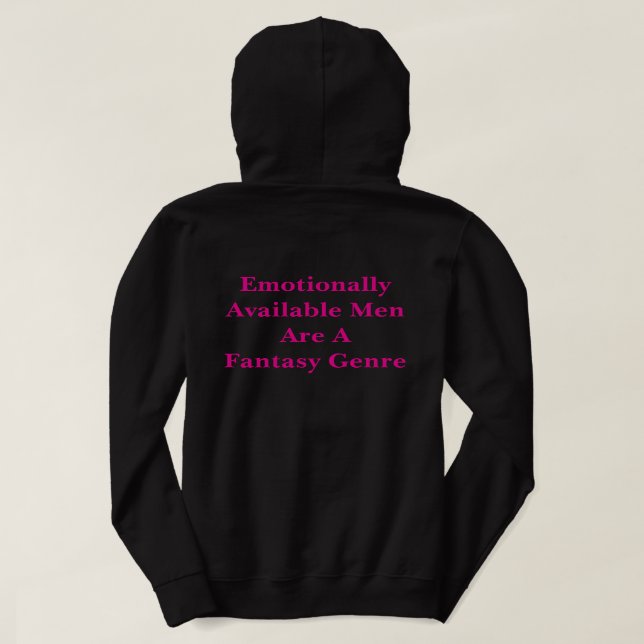 Sudadera para hombres disponibles (Reverso del diseño)