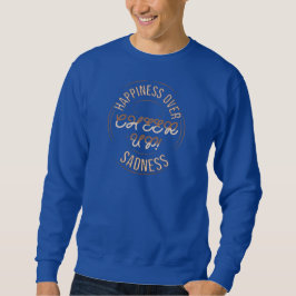 SUDADERA PARA HOMBRES ELEGIR FELIZIDAD ANIMAR 