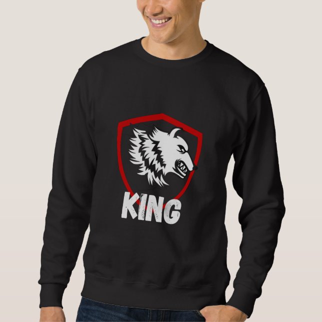 Sudadera para hombres King Lion  (Anverso)