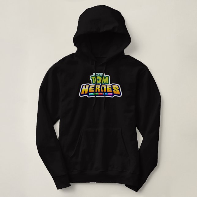 Sudadera Para hombres mujeres hablando con Tom héroes regal (Diseño del anverso)