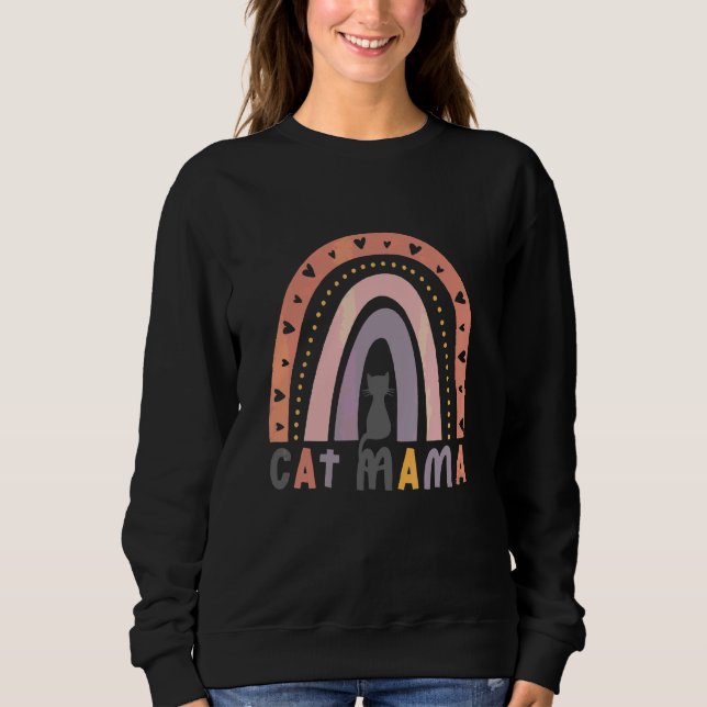 Sudadera Para la mamá del gato (Anverso)
