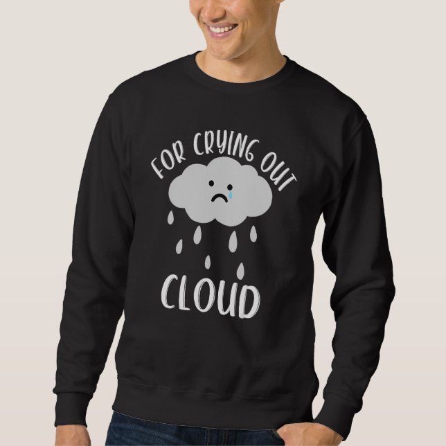 Sudadera Para Llorar Meteorología De Cazadores De Clima Nub (Anverso)
