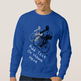 Sudadera Para Los Amantes Del Ciclismo. Personalizar sudade