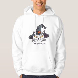 Sudadera Para los fans de la línea felina, un gato de enfer