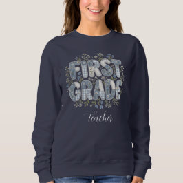 Sudadera para maestro de primer grado 