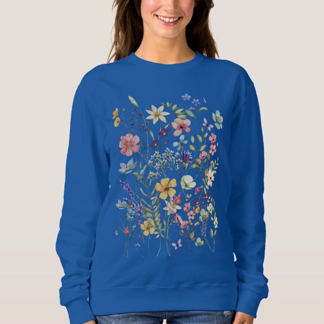 Sudadera para mujer Blossom Bouque (Anverso)