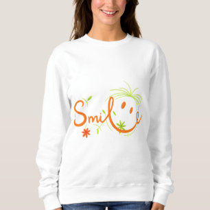 Sudadera para mujer con estilo de pincelada de son